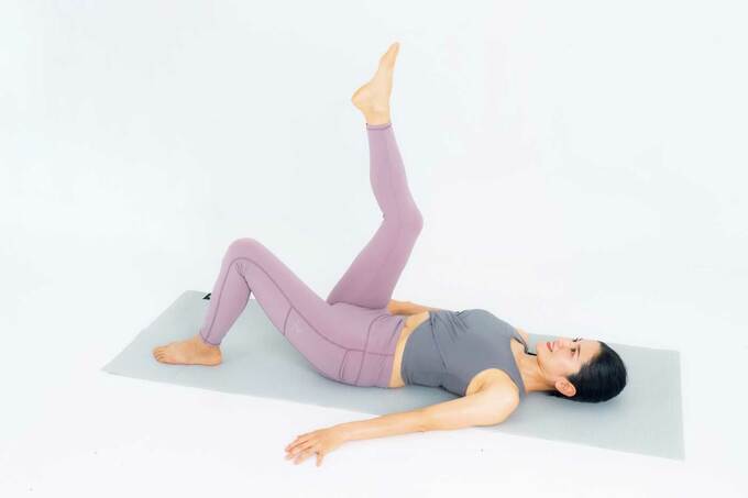 グルグル体操をする人