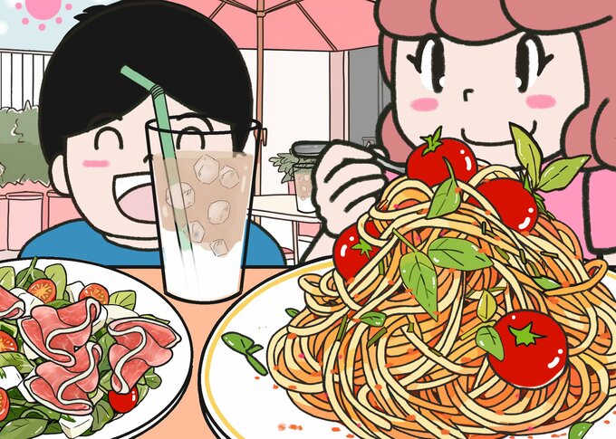 冷製パスタ1