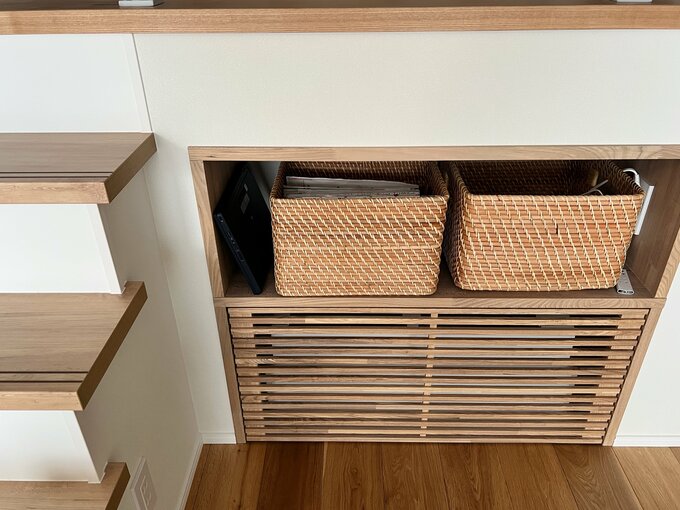 かなさん紙類の収納