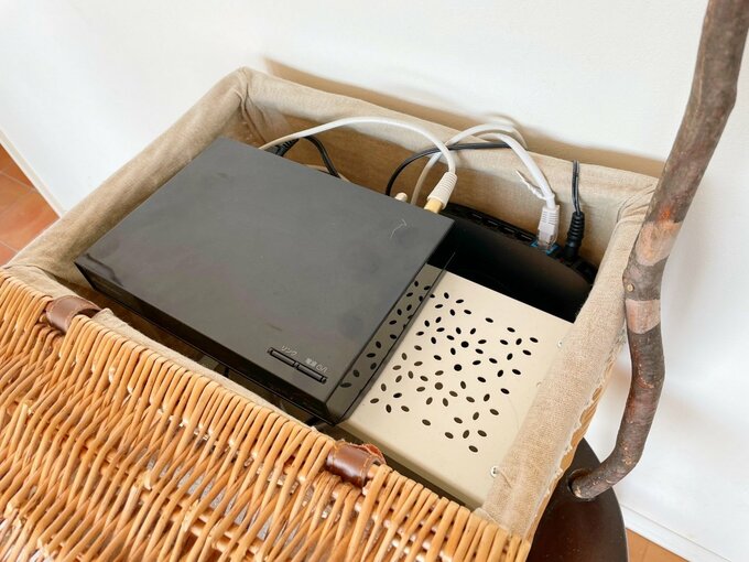 バスケットの中