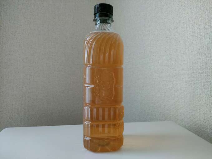 ペットボトルに入れた麦茶