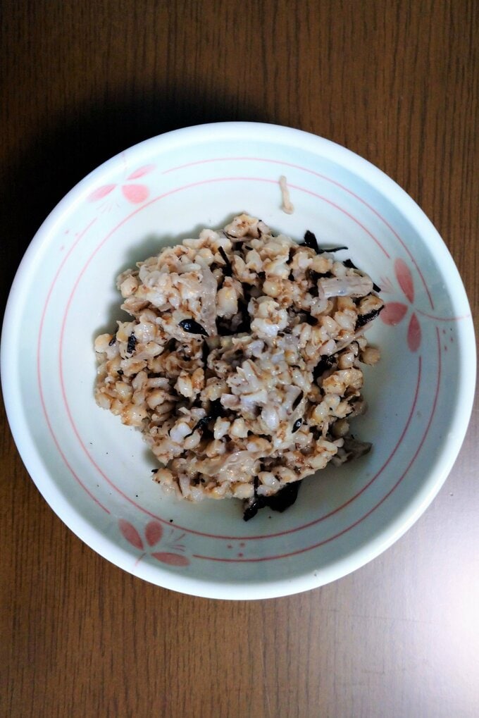 便秘解消もち麦ご飯