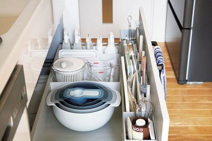 キッチン下引き出し