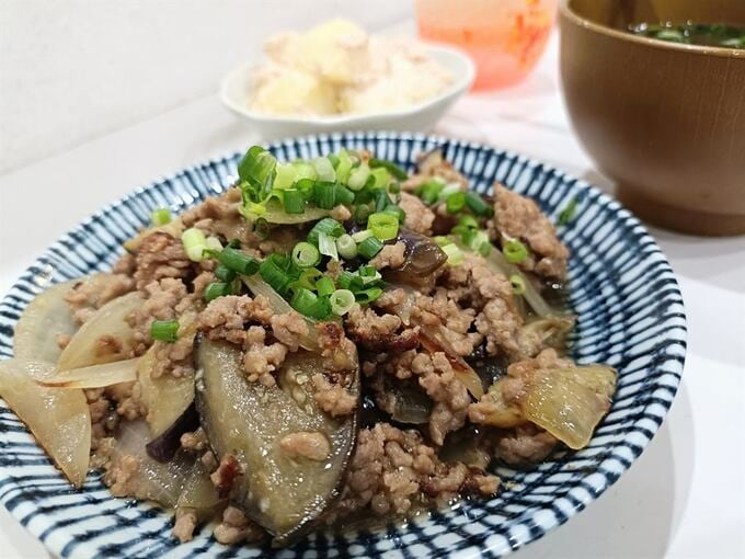 豚ひき肉と野菜のいためもの