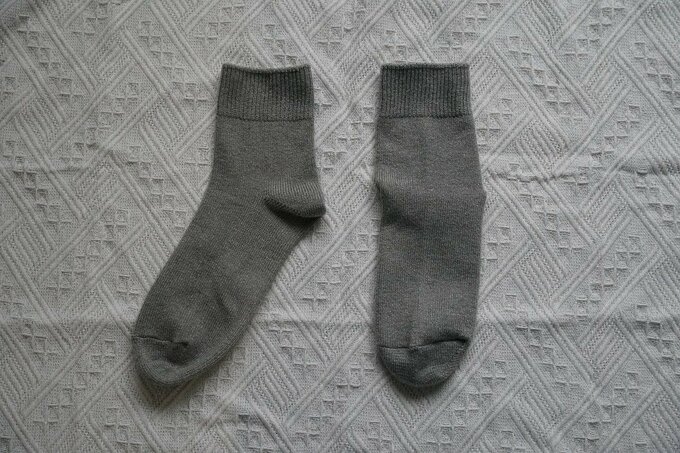 靴下のステップ1