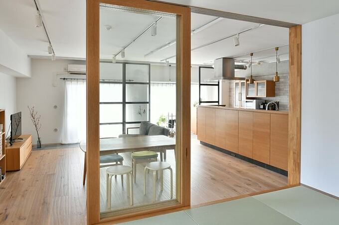 和室を小上がりに