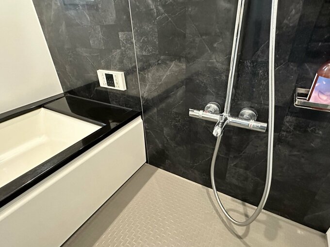 カウンターがない水栓回り