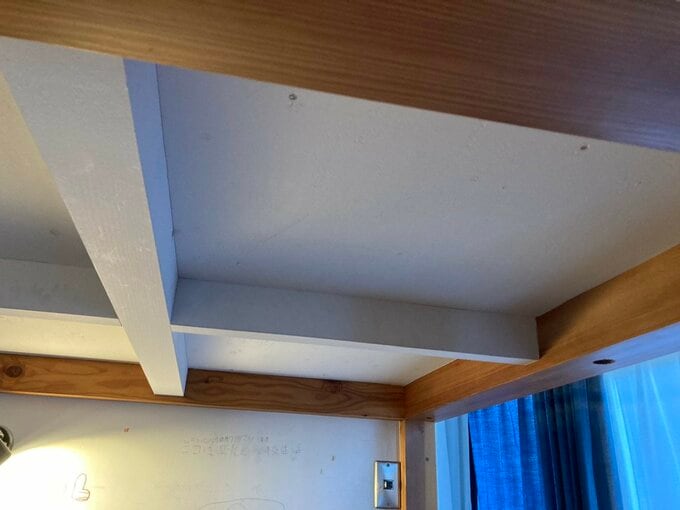 ロフトの枠部分