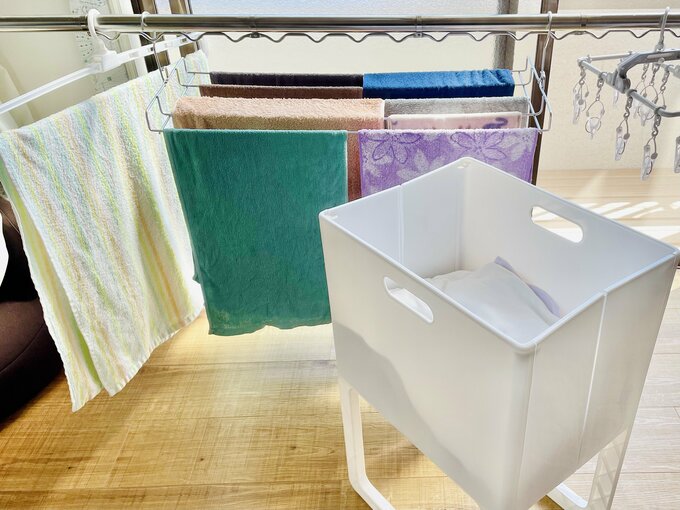 部屋干しのコツ