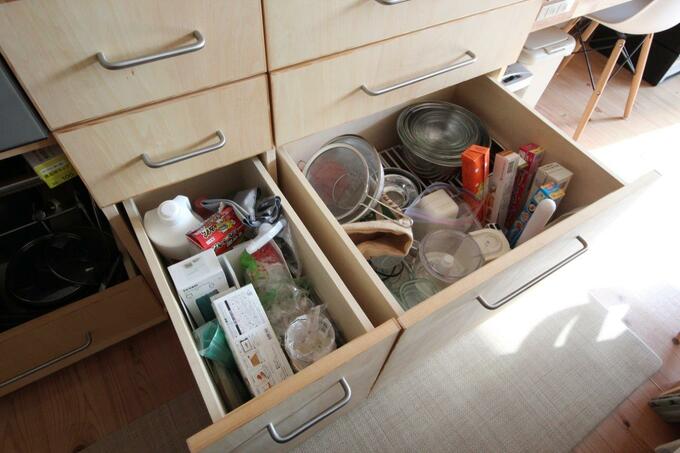 下段の引き出し
