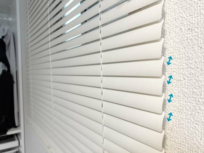 ブラインド正面