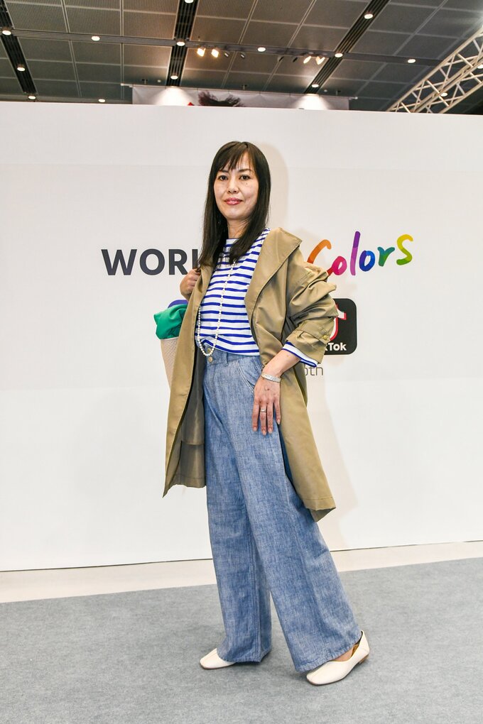 春のパンツコーデ