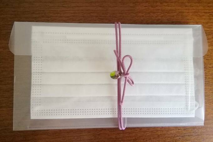 ケースにマスク