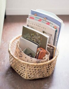 リビングのカゴ