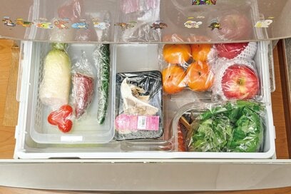 冷蔵庫の野菜室は「7割収納」がカギ。ホウレンソウは立てて保存、大根や白菜が長もちするアイデアも