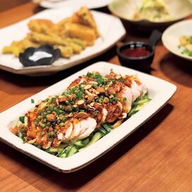 レンチンでつくる鶏ハムでよだれ鶏。忙しい人のレスキューおかず