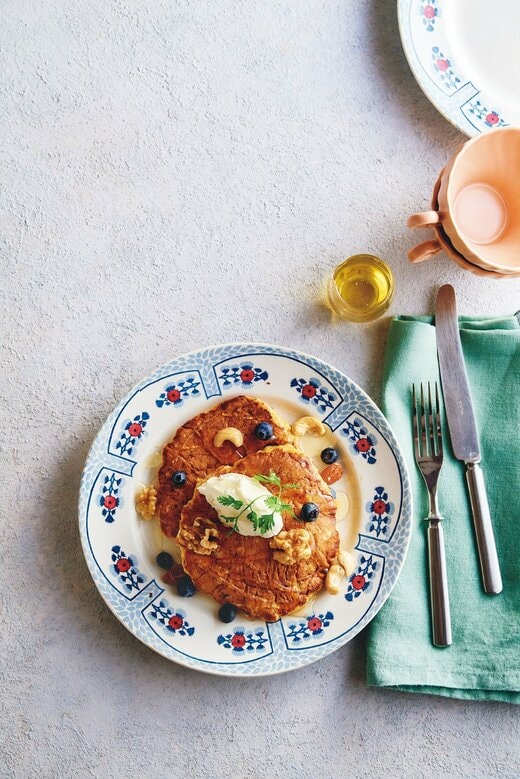 オートミールパンケーキ