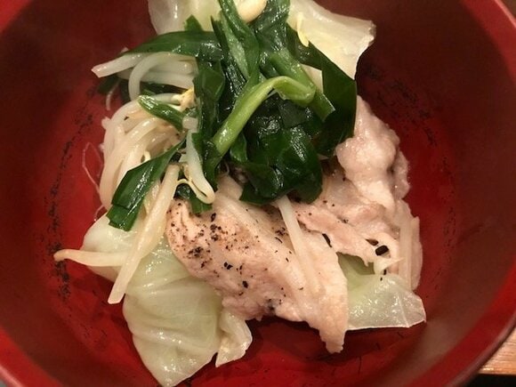 肉と同等の野菜が摂取できます