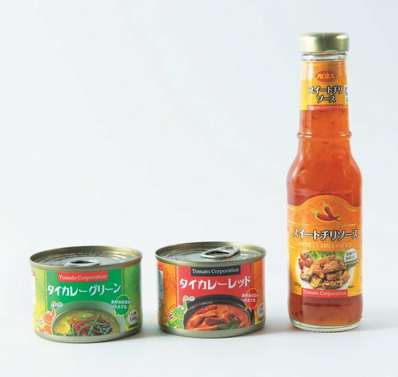 スイートチリソース（220g）、タイカレーグリーン（160g）