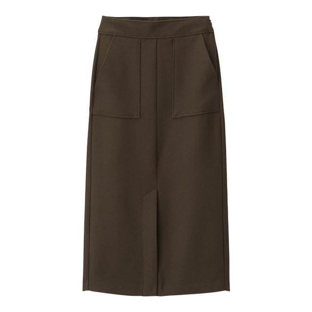 ウールライクナロースカートQ＋E