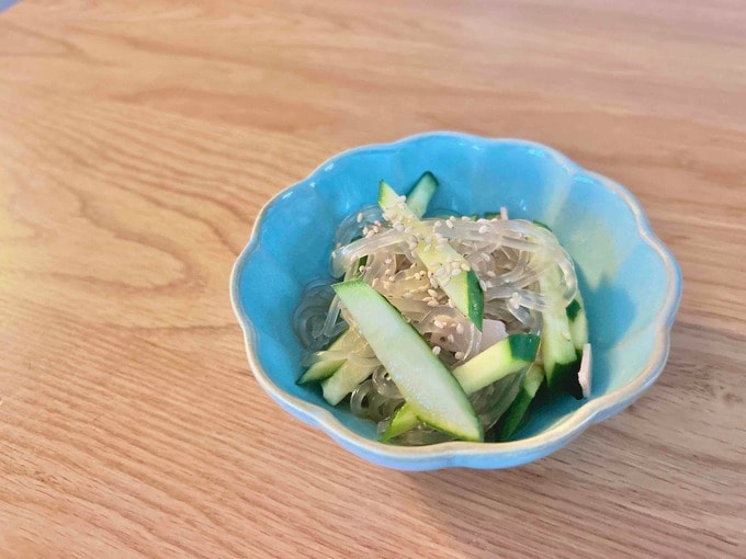 簡単に春雨サラダが完成