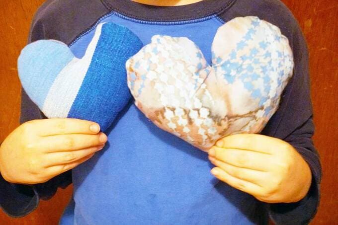 ハートのギフトを2つもつ