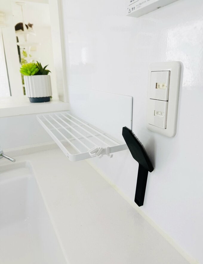 マグネット水切りラック タワー