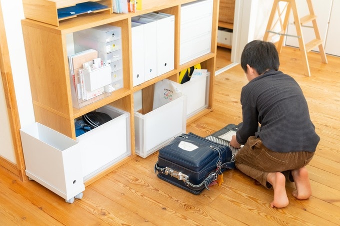 ランドセル収納