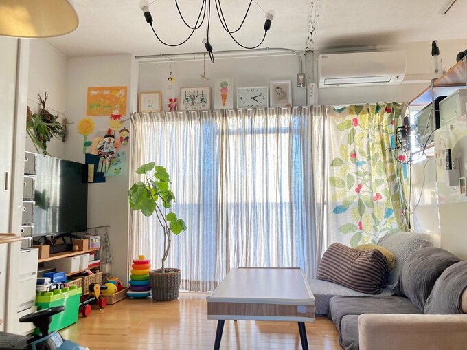 大町家のリビング