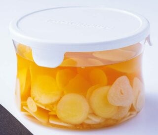 簡単つくりおきのニンニクショウガ酢。料理に手軽にプラスして免疫力UP