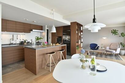 【マンションリノベ事例】ロンドンのフラットがお手本、リノベで上質な住まいを実現