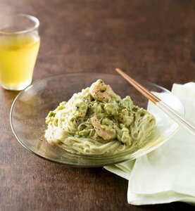 アボカド豆腐クリームそうめん