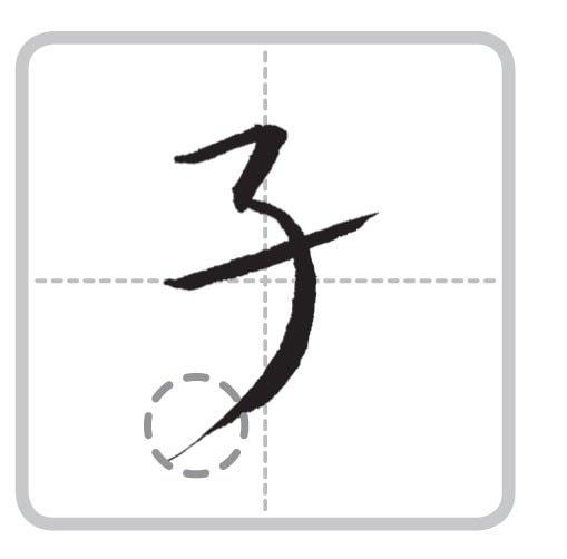 ハネが弱い、ハネがない