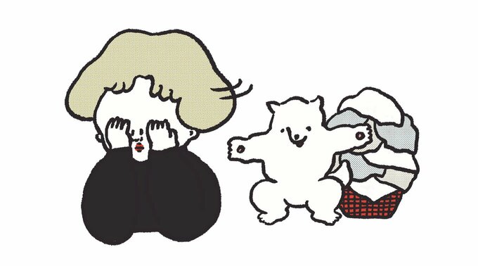 イラスト目隠し