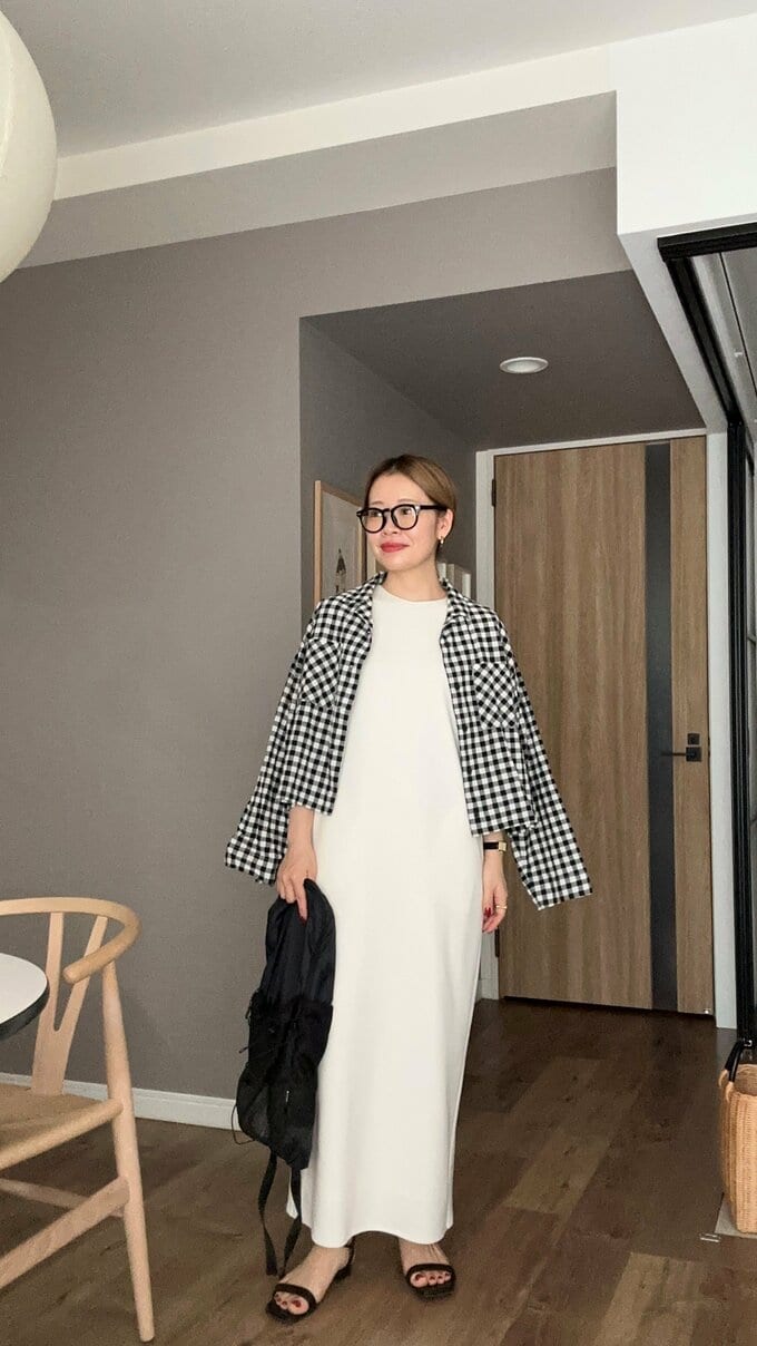 白いワンピース