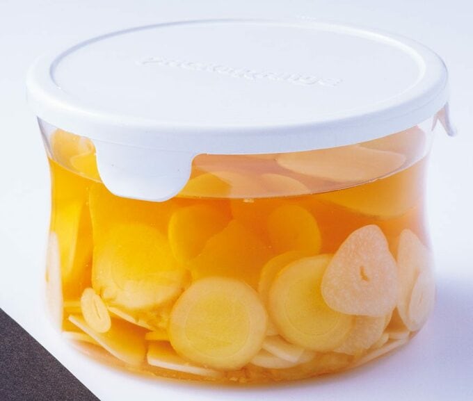 ニンニクショウガ酢