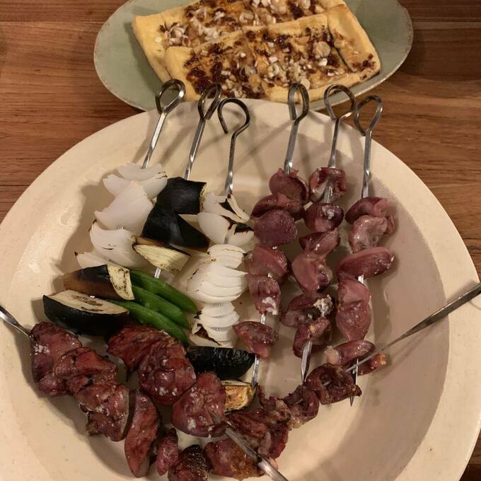 焼き鳥にはタマネギもよく合う