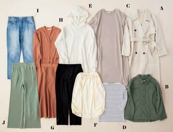 春の鉄板のプチプラ10着。お仕事も学校行事もこれで決まり