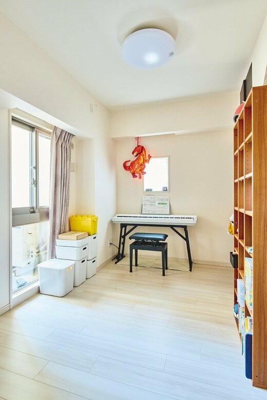 片づけた後の子ども部屋