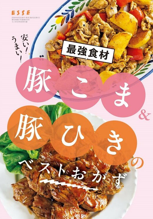 「豚こま&豚ひきのベストおかずBOOK」の表紙