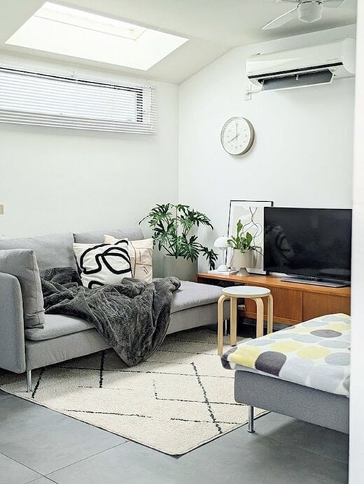 モダンな印象のリビング