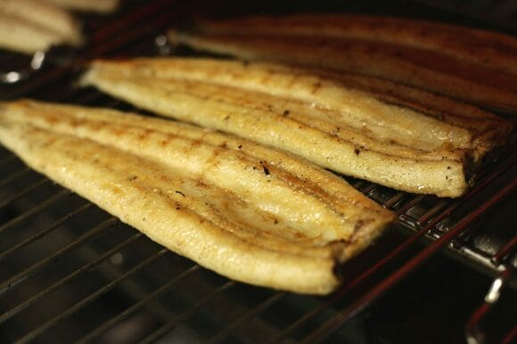 ウナギの白焼き