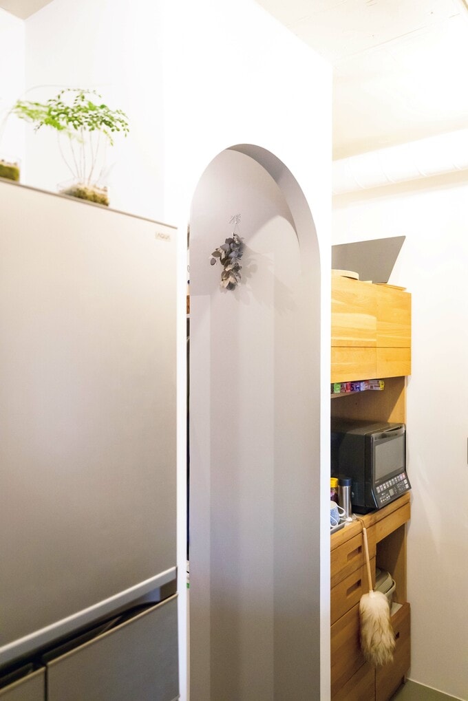 パントリーの入口