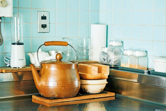 キッチンの調理道具