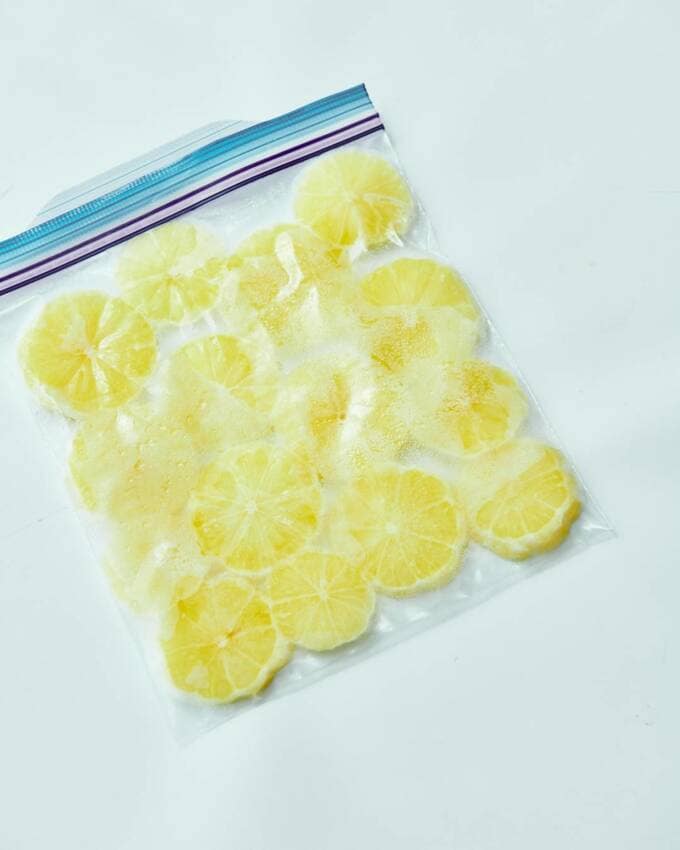 輪切り冷凍レモン