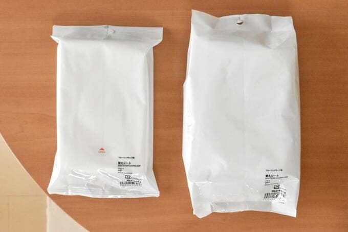 フローリングモップ用替えシート2つ