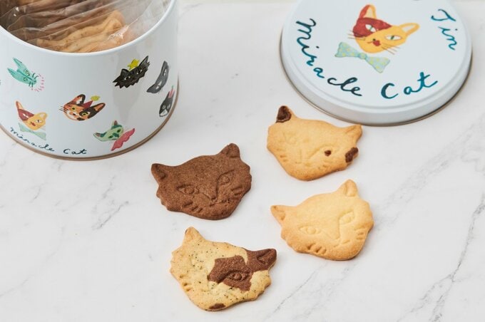 猫モチーフのクッキー缶を紹介します！