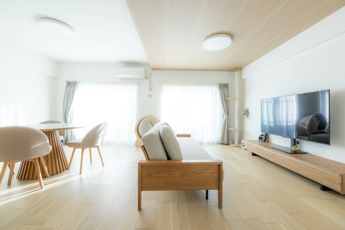 リビングの風景