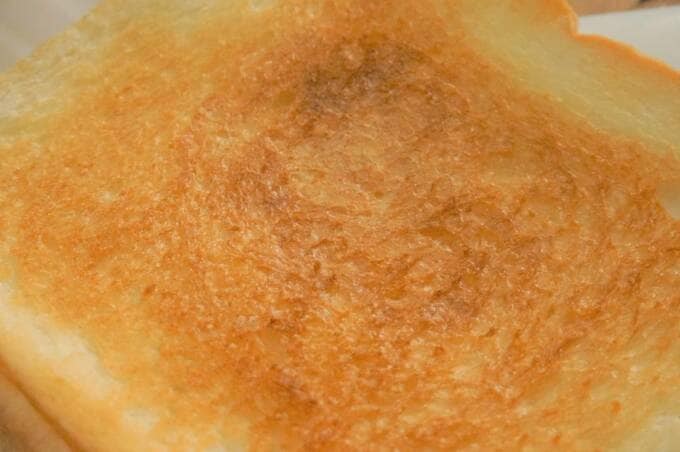 トーストしたときの味わいはイマイチ