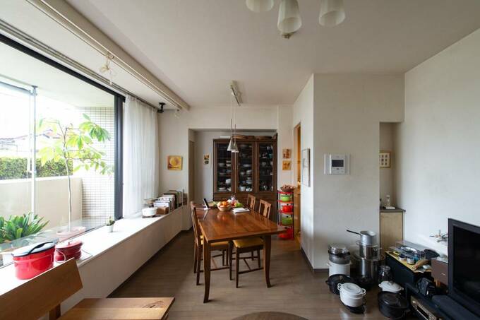 リノベーション前のダイニングの様子